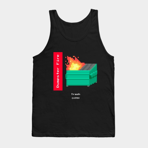 Dumpster Tank Top by glumwitch